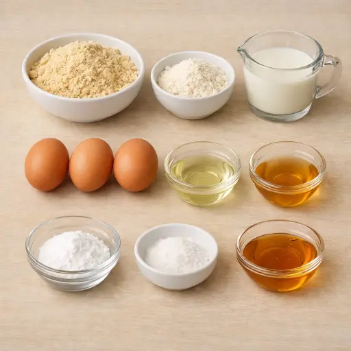 Ingredients for Almond Flour Bread
