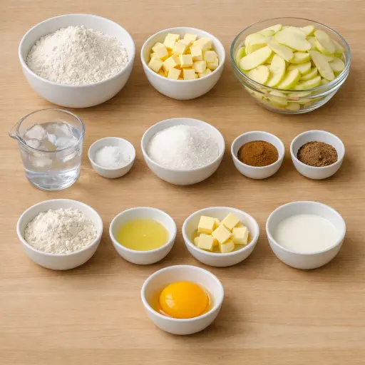 Ingredients for Ambition Apple Pie
