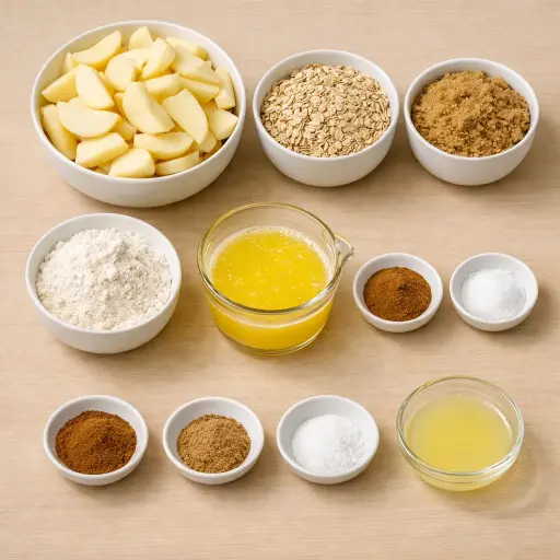 Ingredients for Apple Delight