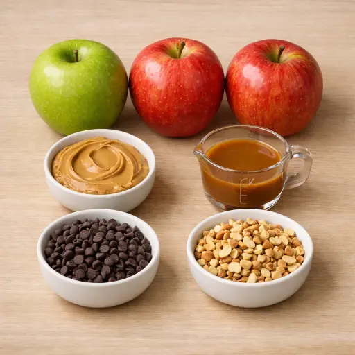 Ingredients for Apple Nachos