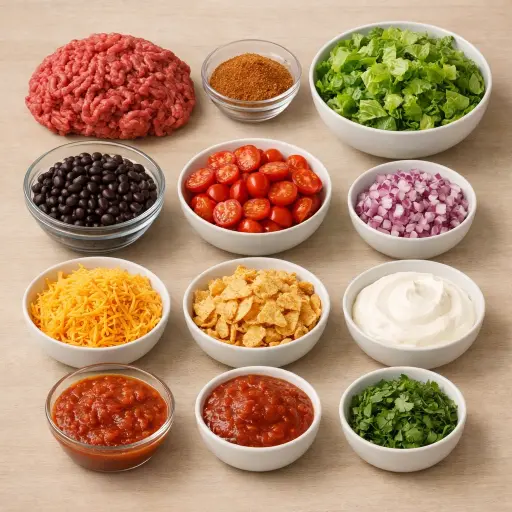 Ingredients for Authentic Fiesta Salad