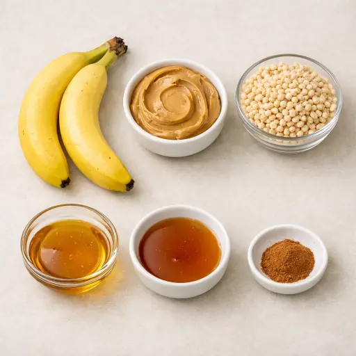 Ingredients for Banana Sushi Rolls