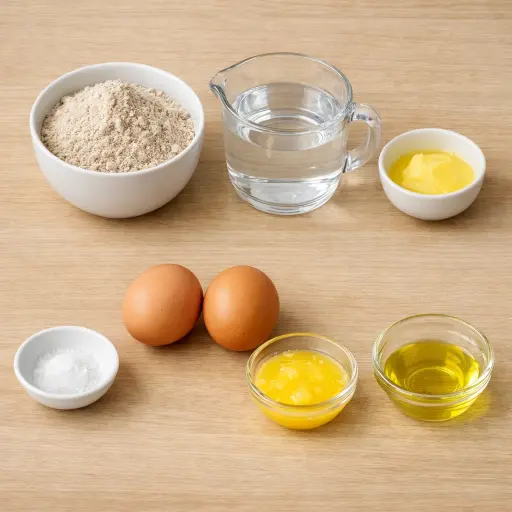 Ingredients for Buckwheat Crepes