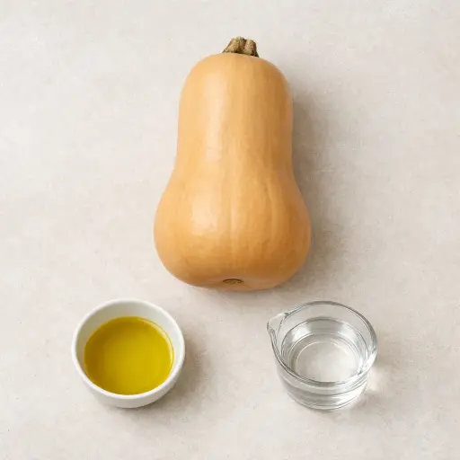 Ingredients for Butternut Squash Puree