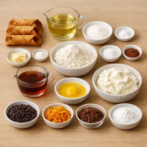 Ingredients for Cannoli