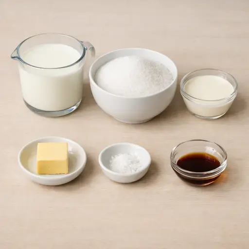 Ingredients for Caramelized Dulce Delight