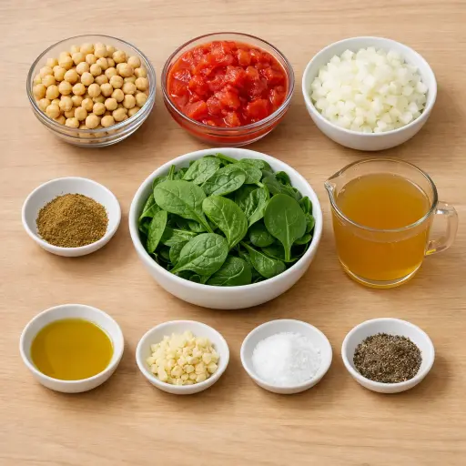 Ingredients for Chickpea Stew