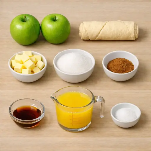Ingredients for Cinnamon Apple Dumplings