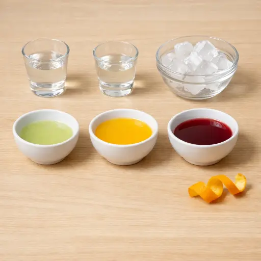 Ingredients for Citrus Burst Cosmopolitan