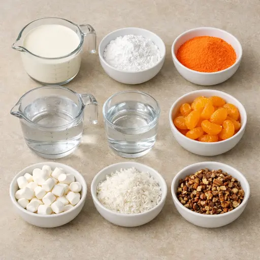 Ingredients for Citrus Dream Delight