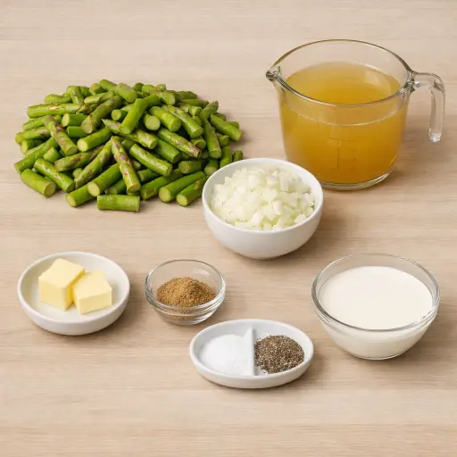 Ingredients for Classic Asparagus Soup
