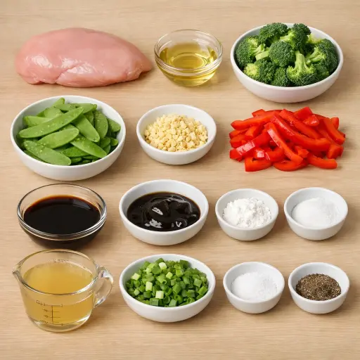 Ingredients for Classic Chicken Stir Fry