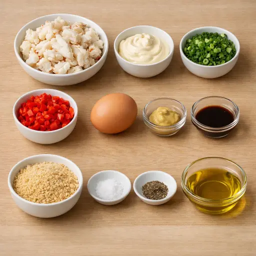 Ingredients for Classic Crab Cakes