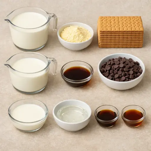 Ingredients for Classic Eclair Delight