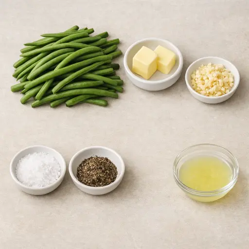 Ingredients for Classic Green Beans