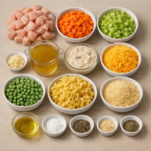 Ingredients for Classic Homestyle Casserole