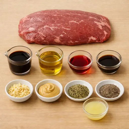 Ingredients for Classic London Broil