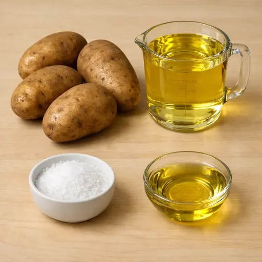 Ingredients for Classic Potato Crisps