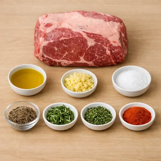 Ingredients for Classic Rib Eye Roast