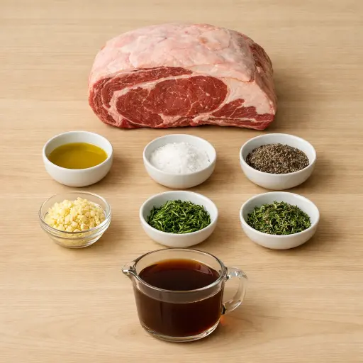 Ingredients for Classic Rib Roast