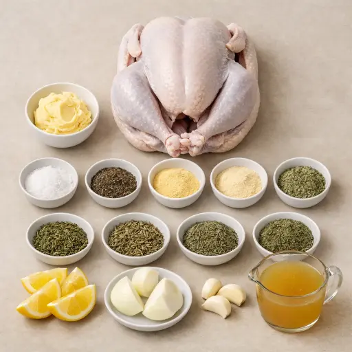 Ingredients for Classic Roast Turkey