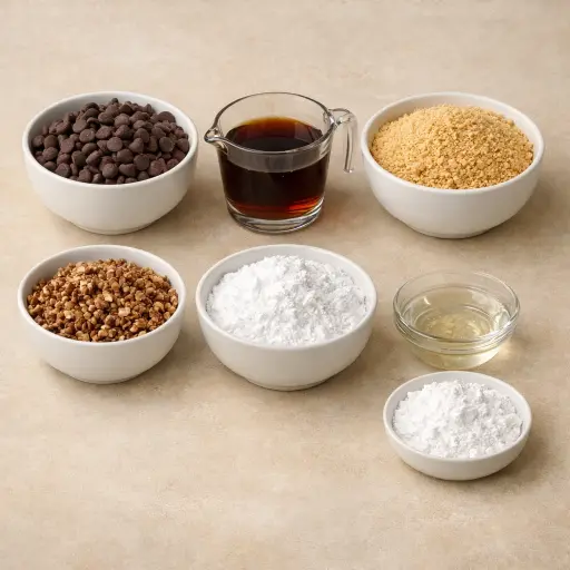Ingredients for Classic Rum Balls