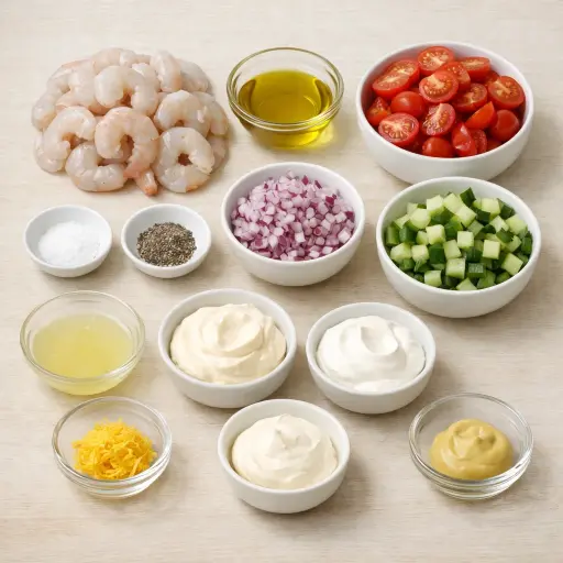 Ingredients for Classic Shrimp Delight