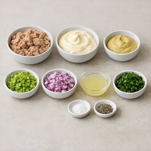 Ingredients for Classic Tuna Salad