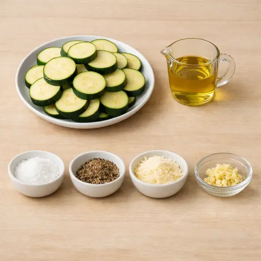 Ingredients for Classic Zucchini Dish
