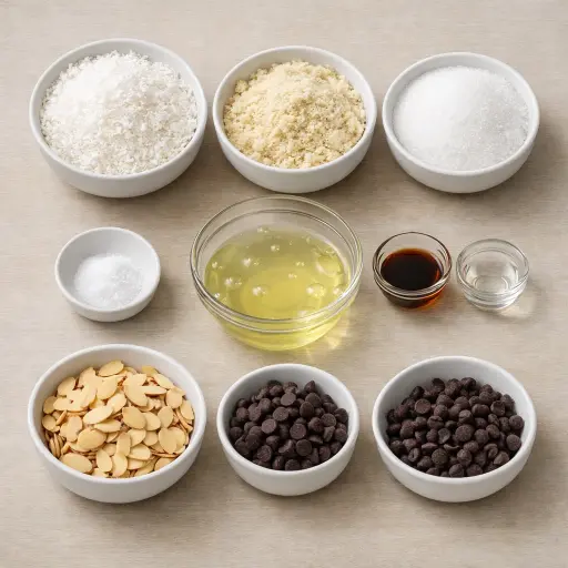 Ingredients for Coconut Almond Macaroons