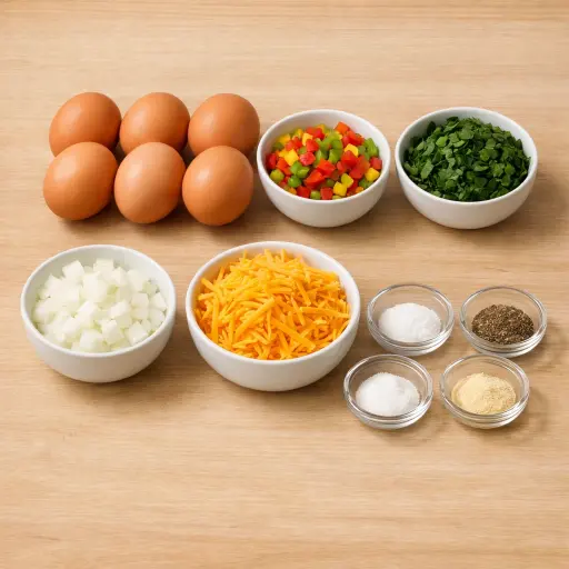 Ingredients for Egg Muffins