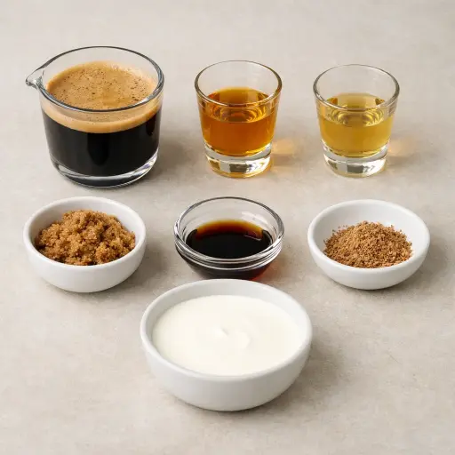 Ingredients for Emerald Isle Coffee