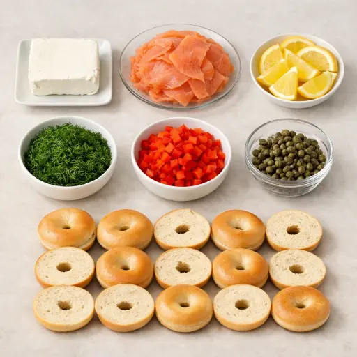 Ingredients for Festive Holiday Bites