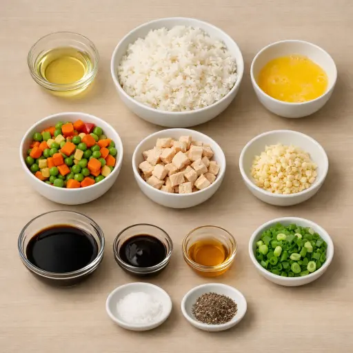 Ingredients for Fried Rice