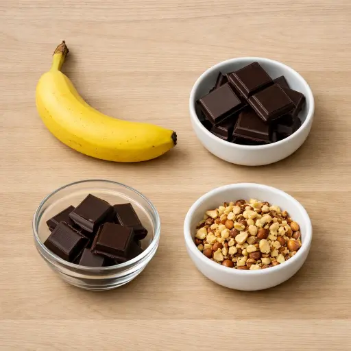Ingredients for Frozen Banana Bites