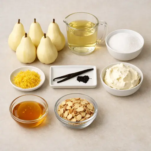 Ingredients for Girl with a Pear Earring