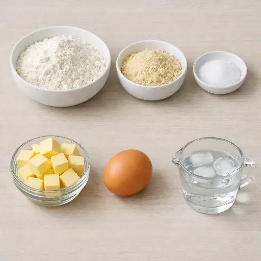 Ingredients for Golden Flake Gluten-Free Pie Crust