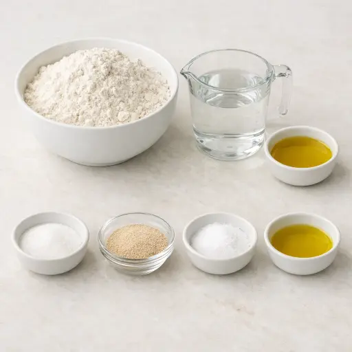 Ingredients for Golden Harvest Bread