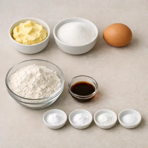 Ingredients for Grandma's Sugar Delight