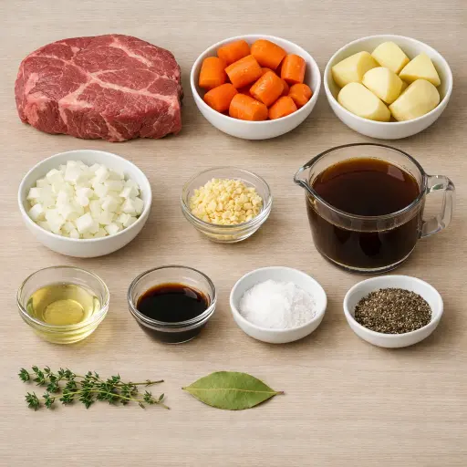 Ingredients for Hearty Heritage Pot Roast