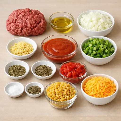 Ingredients for Hearty Marzetti Bake