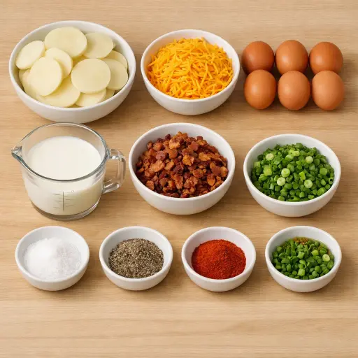 Ingredients for Hearty Slow Cooker Breakfast