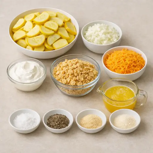 Ingredients for Heirloom Squash Delight