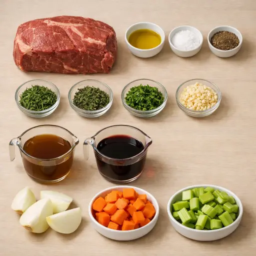 Ingredients for Herb-Infused Roast Beef