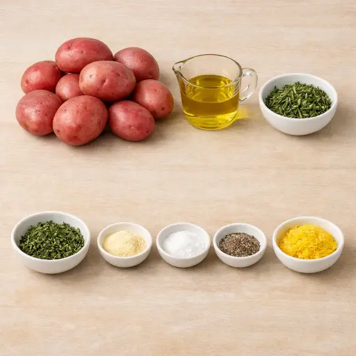 Ingredients for Herb-Infused Roasted Potatoes