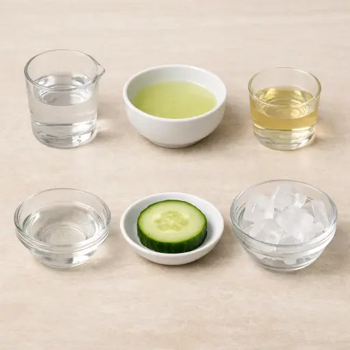 Ingredients for Herbal Citrus Gimlet