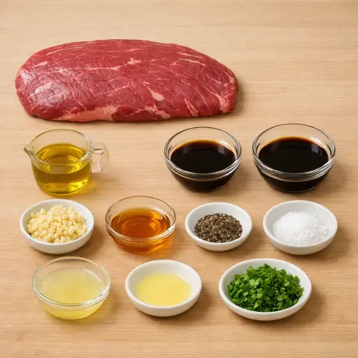 Ingredients for Heritage Flank Steak
