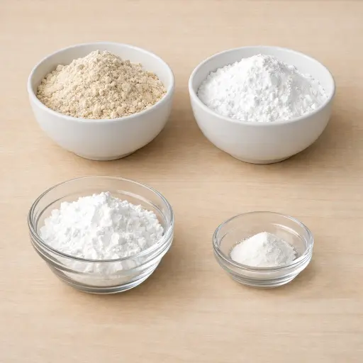 Ingredients for Heritage Gluten-Free Flour Blend