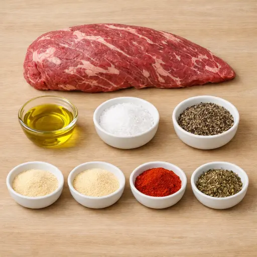 Ingredients for Heritage Grilled Tri-tip Roast
