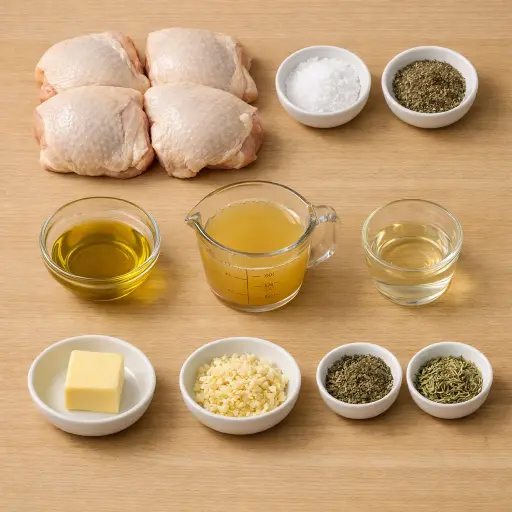 Ingredients for Heritage Homestyle Chicken Delight
